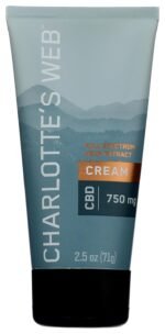 Charlottes Web, Infused Cream, 2.5 Ounce