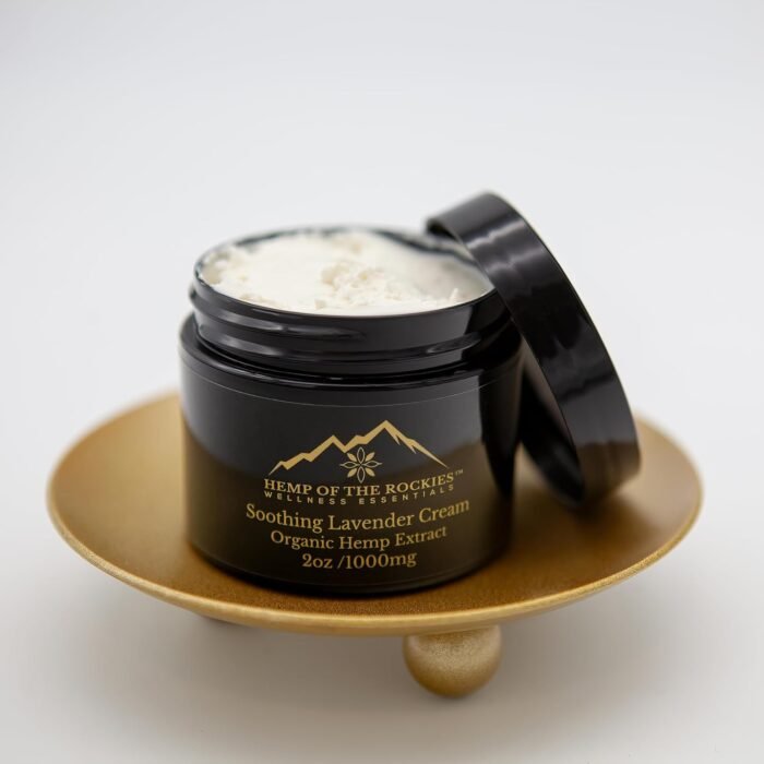 Soothing Lavender Cream with Organic Hem - Image 2