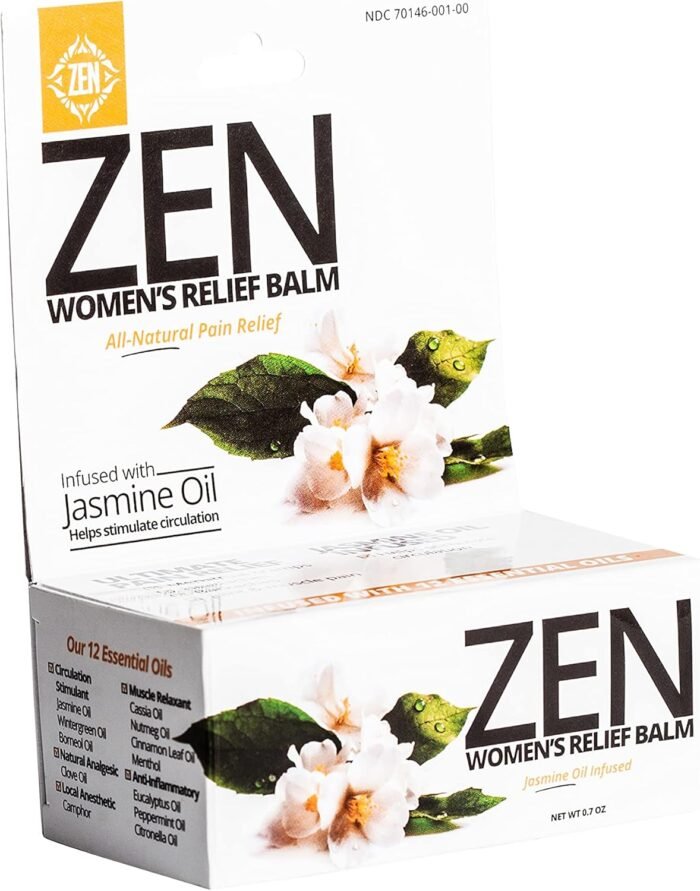 ZEN Women's Relief Balm- All-Natural Pai - Image 8