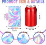 Mylar Bags, 100 PCS Holographic Bags, Sm - Image 6