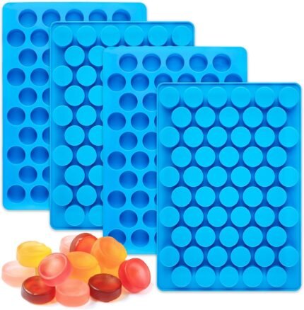 JOERSH Round Candy Molds Silicone Molds