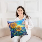Homewish Oil Painting Style Sunflowers P - Image 4