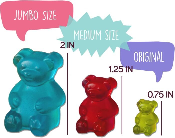 Medium Sized Silicone Gummy Bear Making - Image 2
