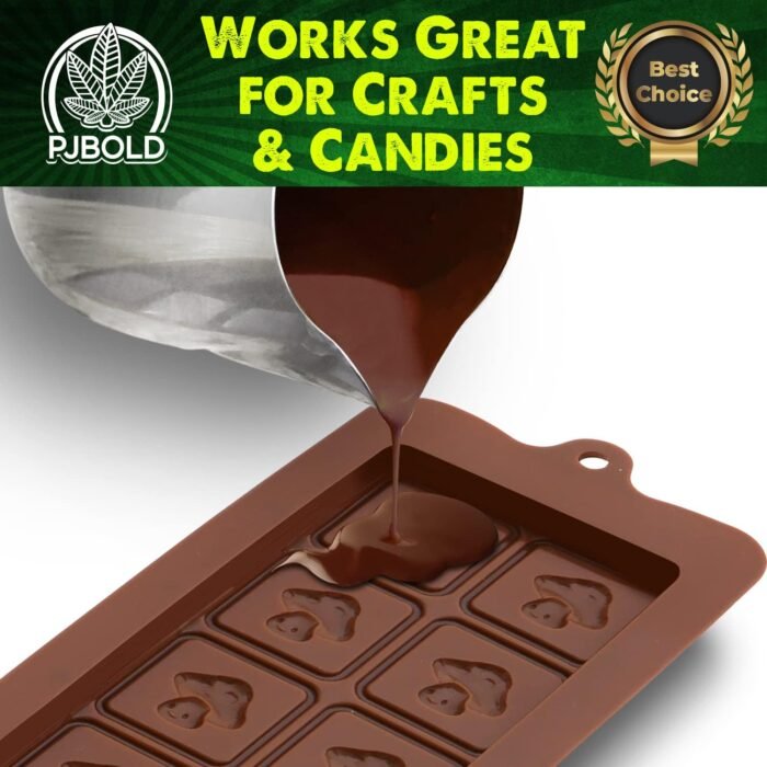 Mushroom Candy Bar Silicone Mold - Image 3
