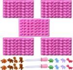 Dinosaur Gummy Molds, Mini Silicone Cand