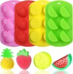 AIERSA Fruit Snack Molds Silicone, 4PCS