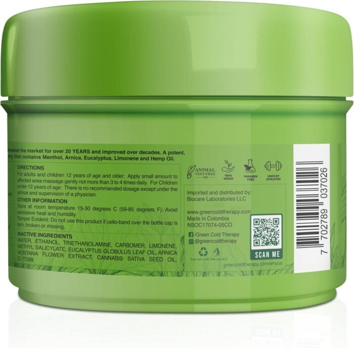 Ross D'Elen Green Menthol Gel - 2Pack La - Image 5
