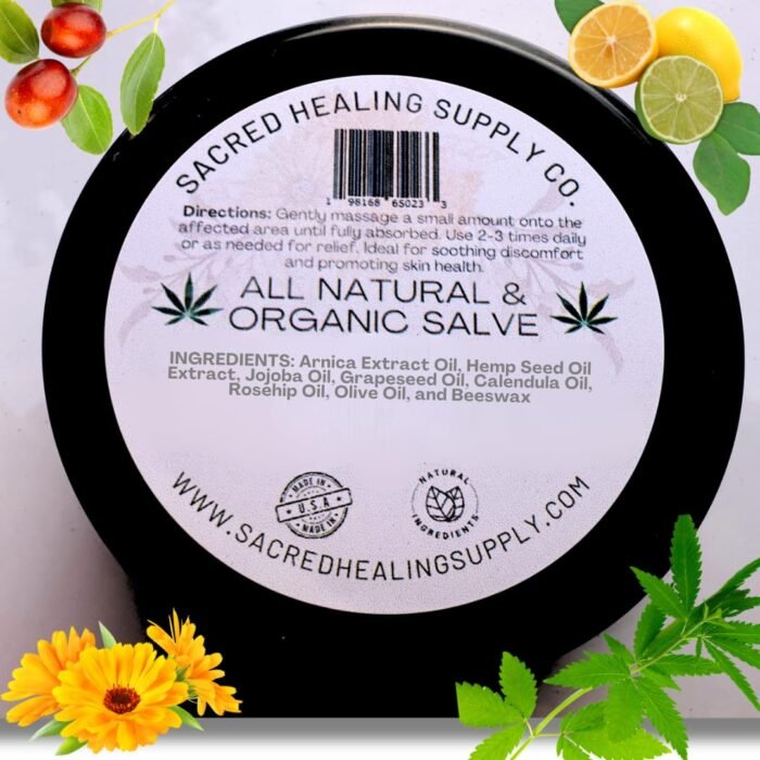 Sacred Healing Arnica, Hemp & Botanicals - Image 2