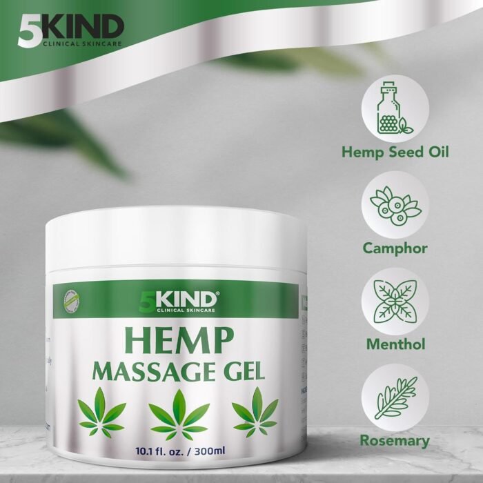 5kind Hemp Active Gel 10.1 fl fl oz- Hem - Image 2