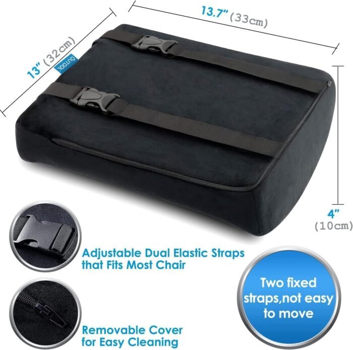 Memory Foam Seat Cushion & Lumbar Suppor - Image 4