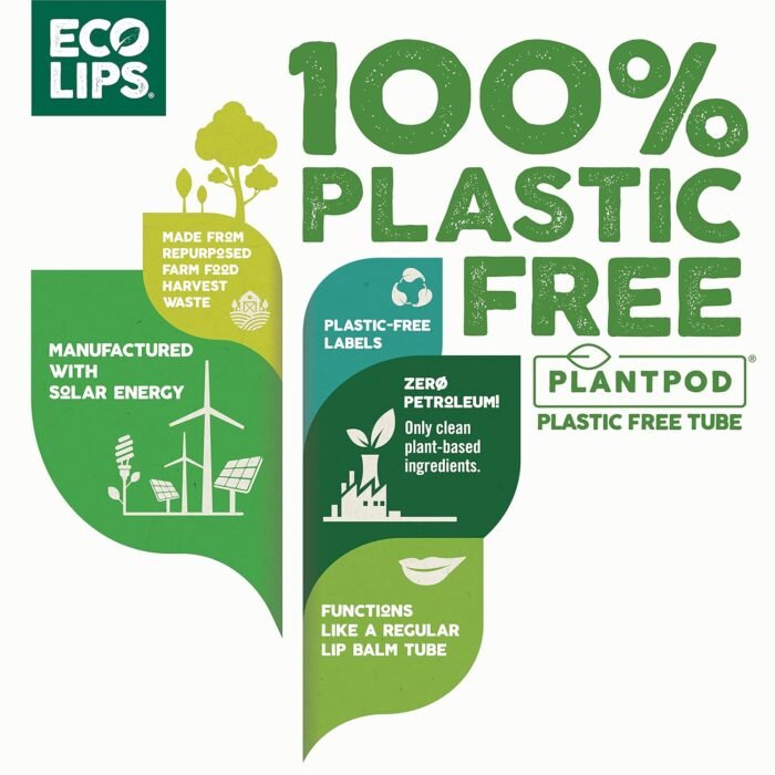 Eco Lips Organic Hemp Lip Balm with Bees - Image 2