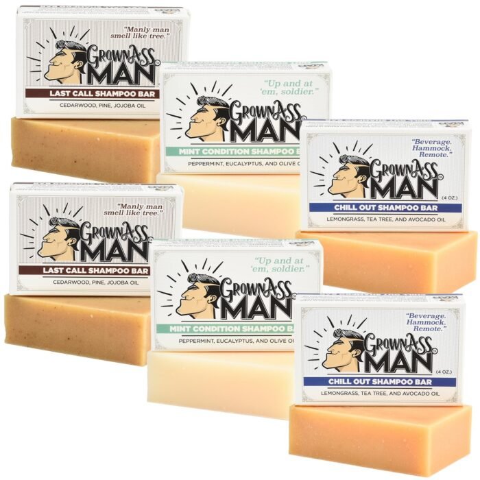 Solid Shampoo Bar Rich Lather 3 in 1: Ha - Image 1