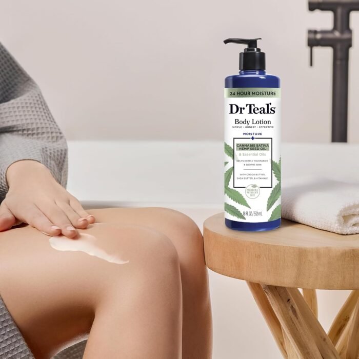 Dr Teal's Body Lotion, Cannabis Sativa H - Image 5
