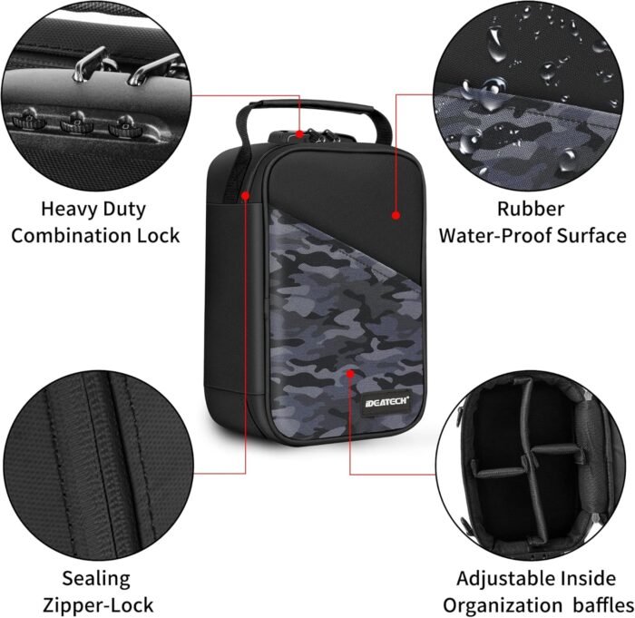 IDEATECH Smell Proof Bag, Stash Box Odor - Image 4