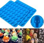 Sidosir 4Pcs Gummy Skull Chocolate Molds - Image 3