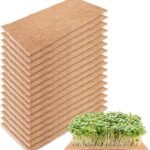 16Pcs Jute Grow Mat Plant Fiber Grow Mat