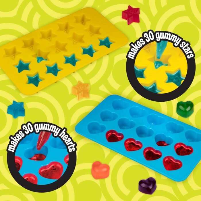 Star & Heart Silicone Gummy Candy Molds, - Image 7