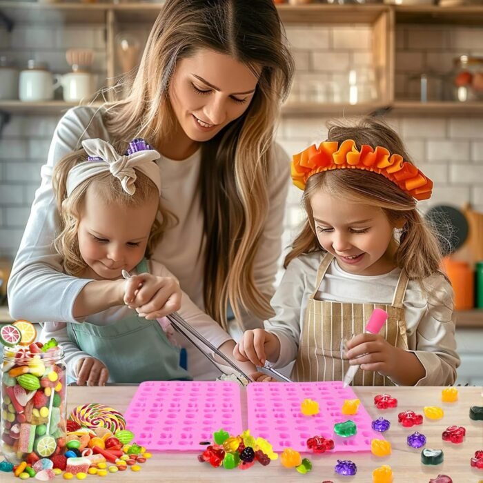 Mity rain 5pcs Fruit Snack Molds Silicon - Image 4