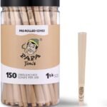 Papa Jim's Pre-Rolled Cones | Unbleached