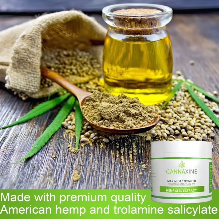 Cannaxine Cream with Hemp Seed Extract a - Image 5