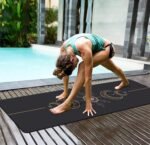 nuveti Yoga Mat Print Extra Thick TPE No - Image 5