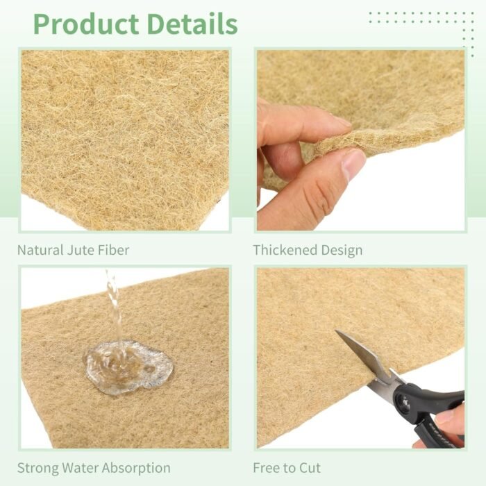 16 Pack Hemp Mats for Growing Microgreen - Image 4