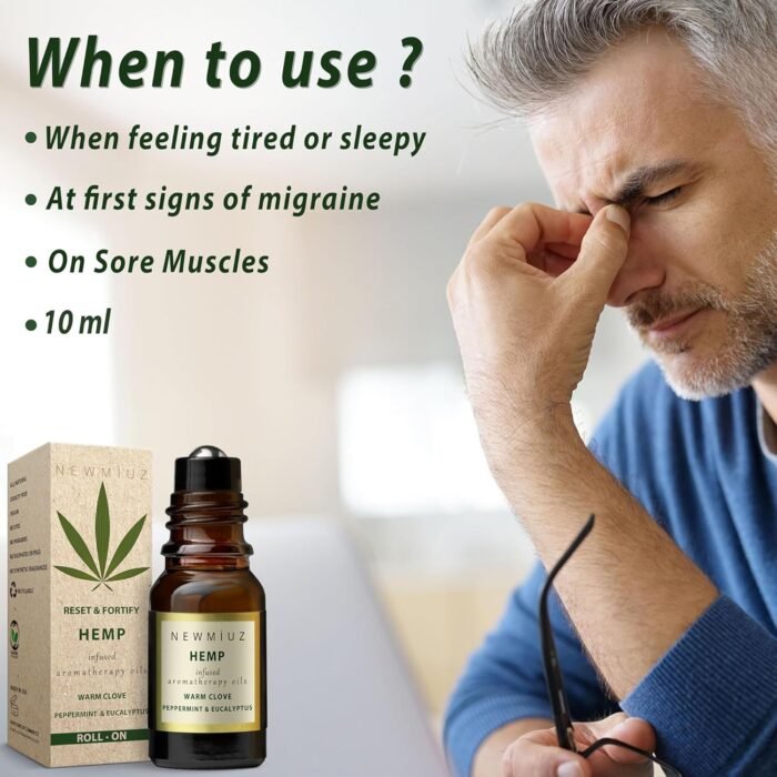 Migraine Headache Roll On Stick 300mg He - Image 2