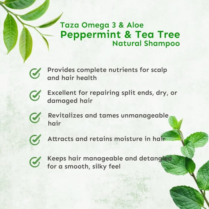 Taza Premium Natural Omega-3 Hemp & Aloe - Image 3
