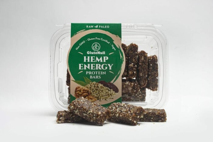 GluteNull Hemp Energy Bars - Raw, Organi - Image 4
