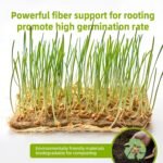 10Pcs Jute Grow Mats for Microgreens,10" - Image 5