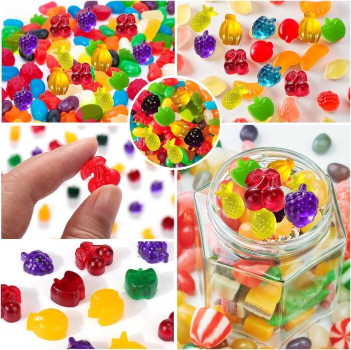 Mity rain 5pcs Fruit Snack Molds Silicon - Image 3