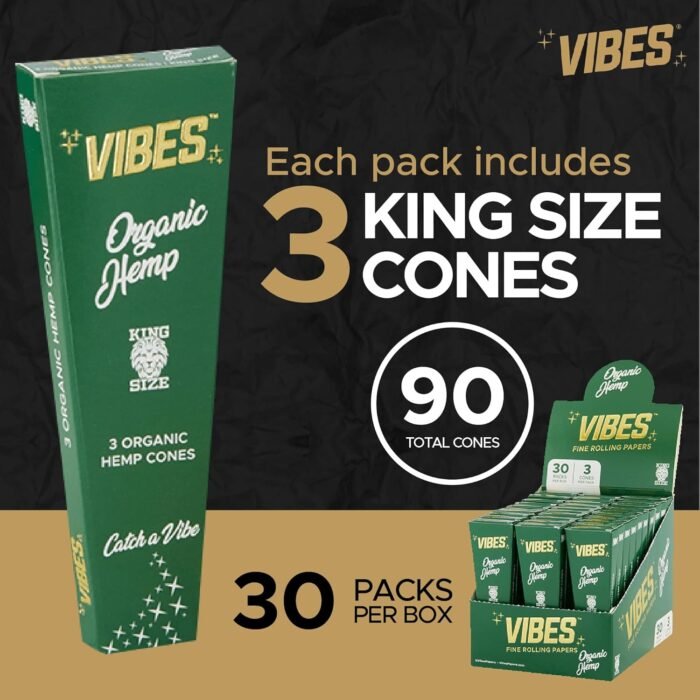 Vibes High-Quality Pre-Rolled Cones (90 - Image 3