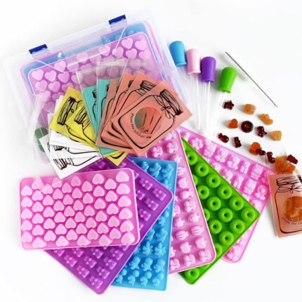 Gummy Bear Molds Silicone 32PCS, Non-sti