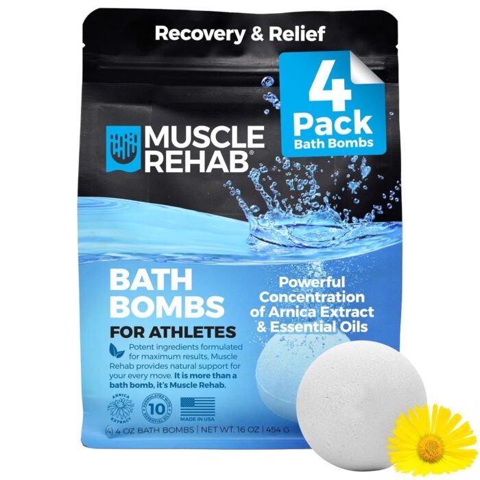Epsom Salt Bath Bombs with Arnica – Musc - Image 1