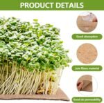 16Pcs Jute Grow Mat Plant Fiber Grow Mat - Image 3