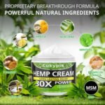 Hemp Cream Maximum Strength 8.5oz - Hemp - Image 6