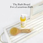 Esker Bathtub Tray, Premium Pine Wood Ba - Image 2