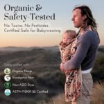 Organic Baby Ring Sling Carrier – Boho H - Image 3