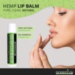 GreenIVe Hemp Lip Balm, Vegan, Omegas 3 - Image 3