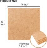 10Pcs Jute Grow Mats for Microgreens,10" - Image 2