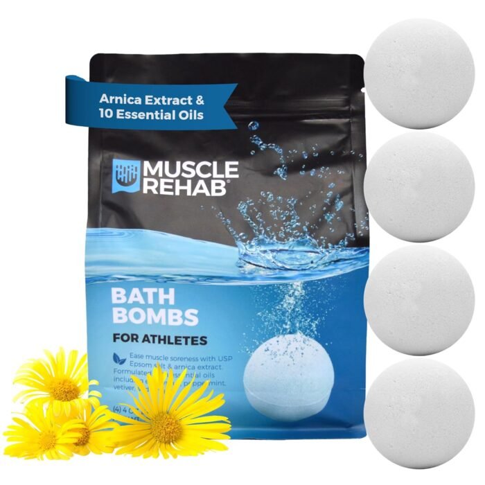 Epsom Salt Bath Bombs with Arnica – Musc - Image 2