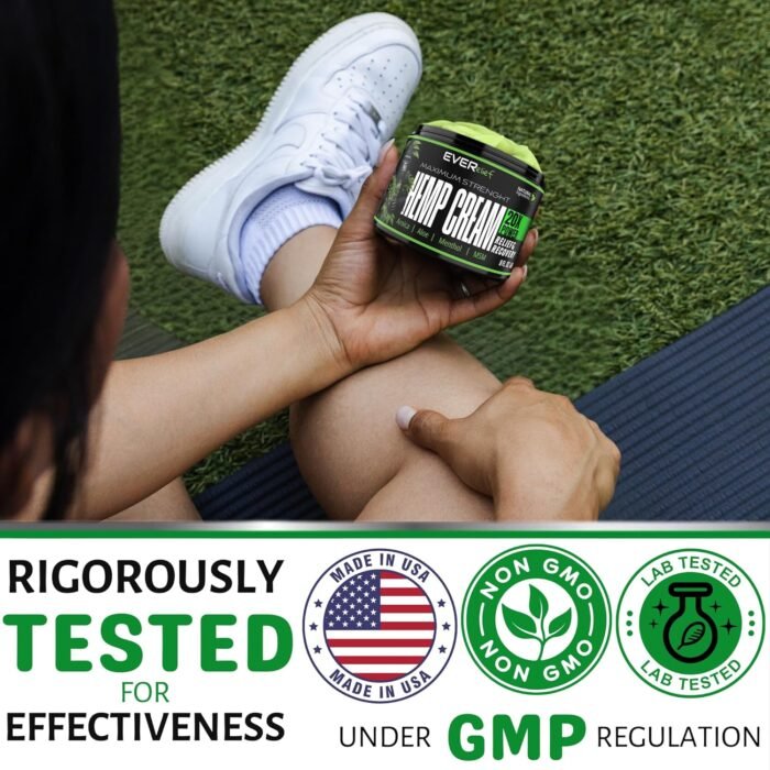 Hemp Cream Maximum Strength Relief Cream - Image 5