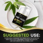 [2-PACK] Premium Hemp Cream -4oz- Hemp E - Image 5