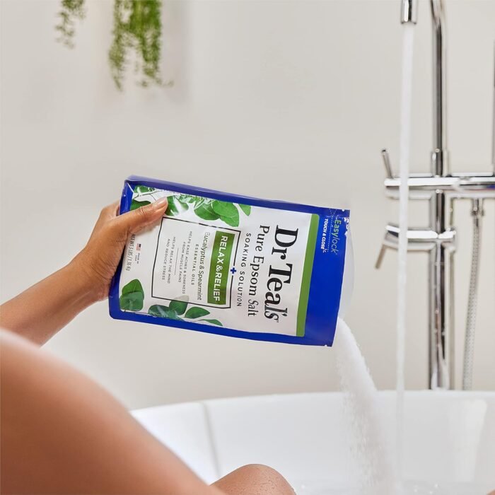 Dr Teal's Epsom Salt Magnesium Soak, Rel - Image 8