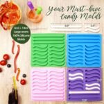 Gummy Worm Molds Silicone 6ML 14ML, 4PCS - Image 6