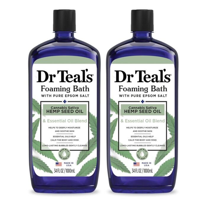 Dr Teal's Foaming Bath with Epsom Salt & - Image 2