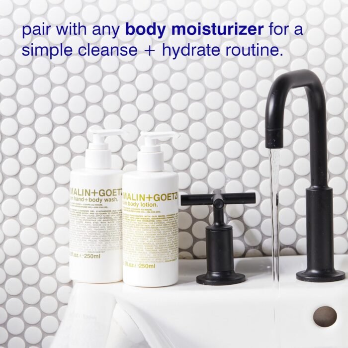 MALIN+GOETZ Hand + Body Wash – natural h - Image 4