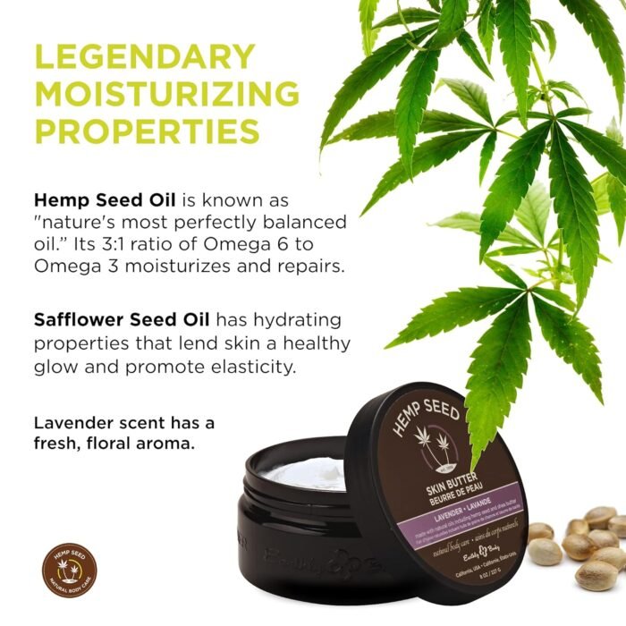 Hemp Seed Skin Butter - 8 oz. - Total Bo - Image 3