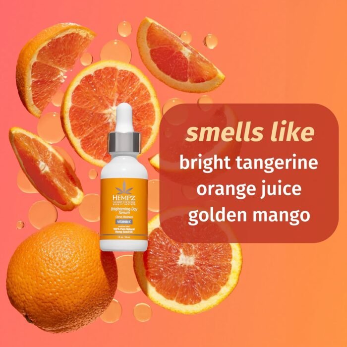 Hempz Citrus Blossom Facial Serum, Beaut - Image 4