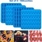 Sidosir 4Pcs Gummy Skull Chocolate Molds - Image 4